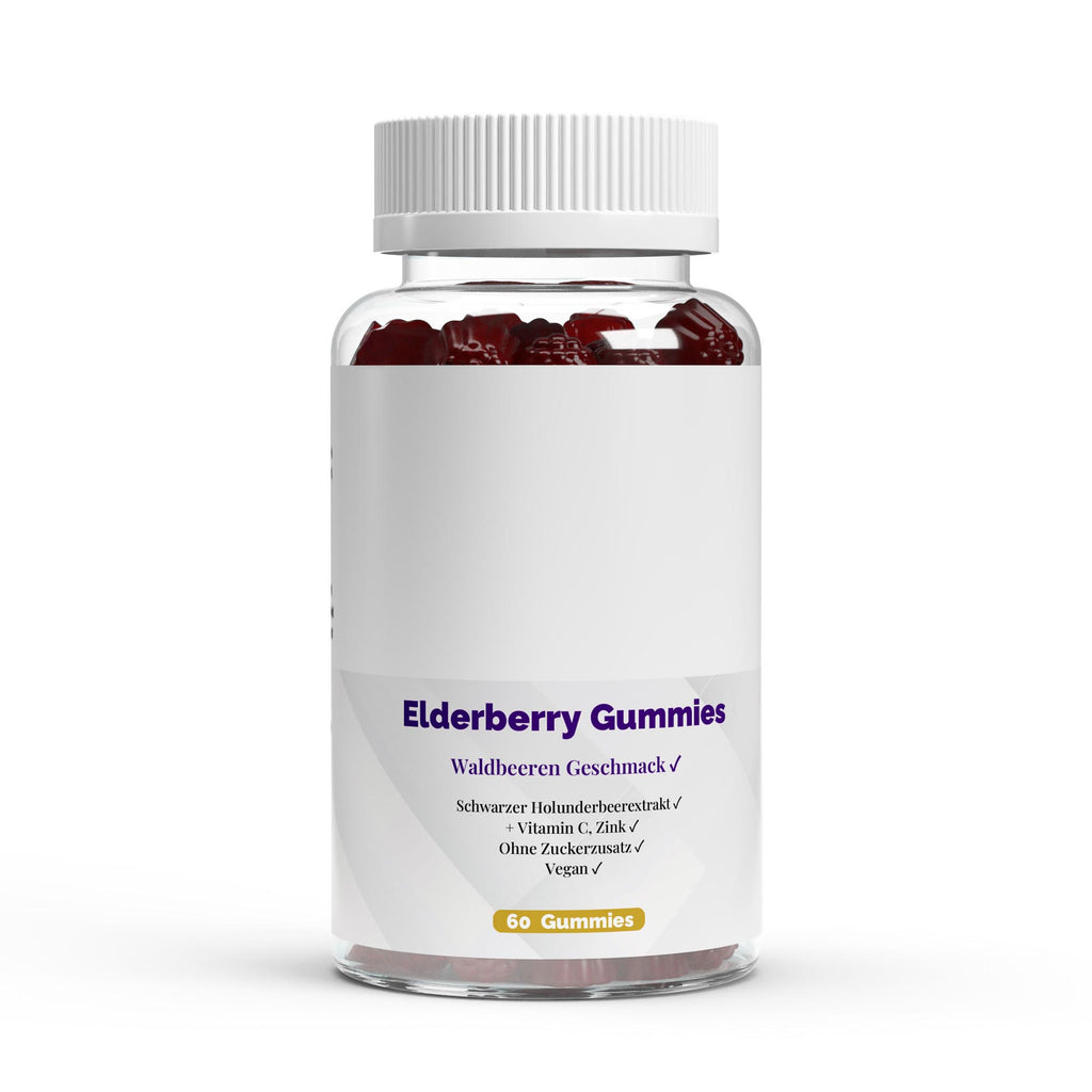 Gominolas Elderberry + Vitamin C + Zink - 60 Stk.