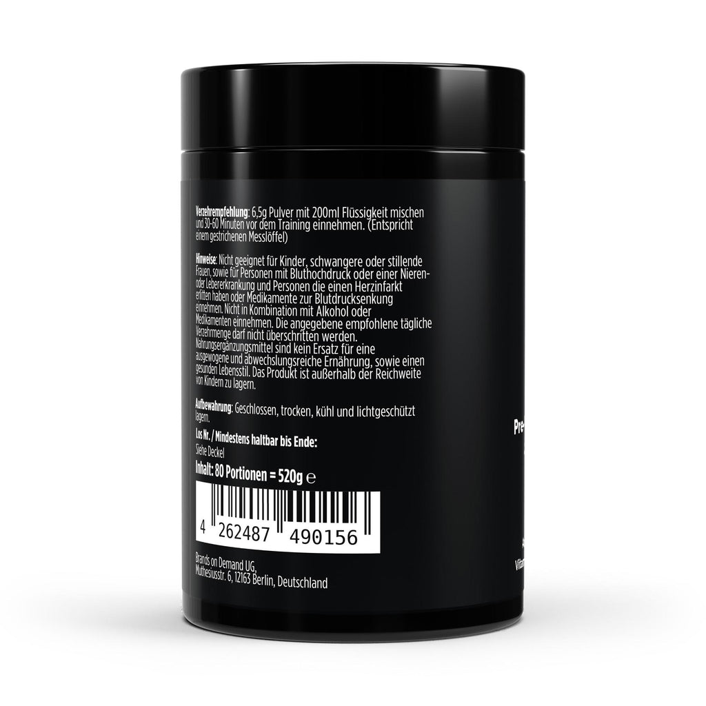 Pre-Workout Booster manzana - 520g