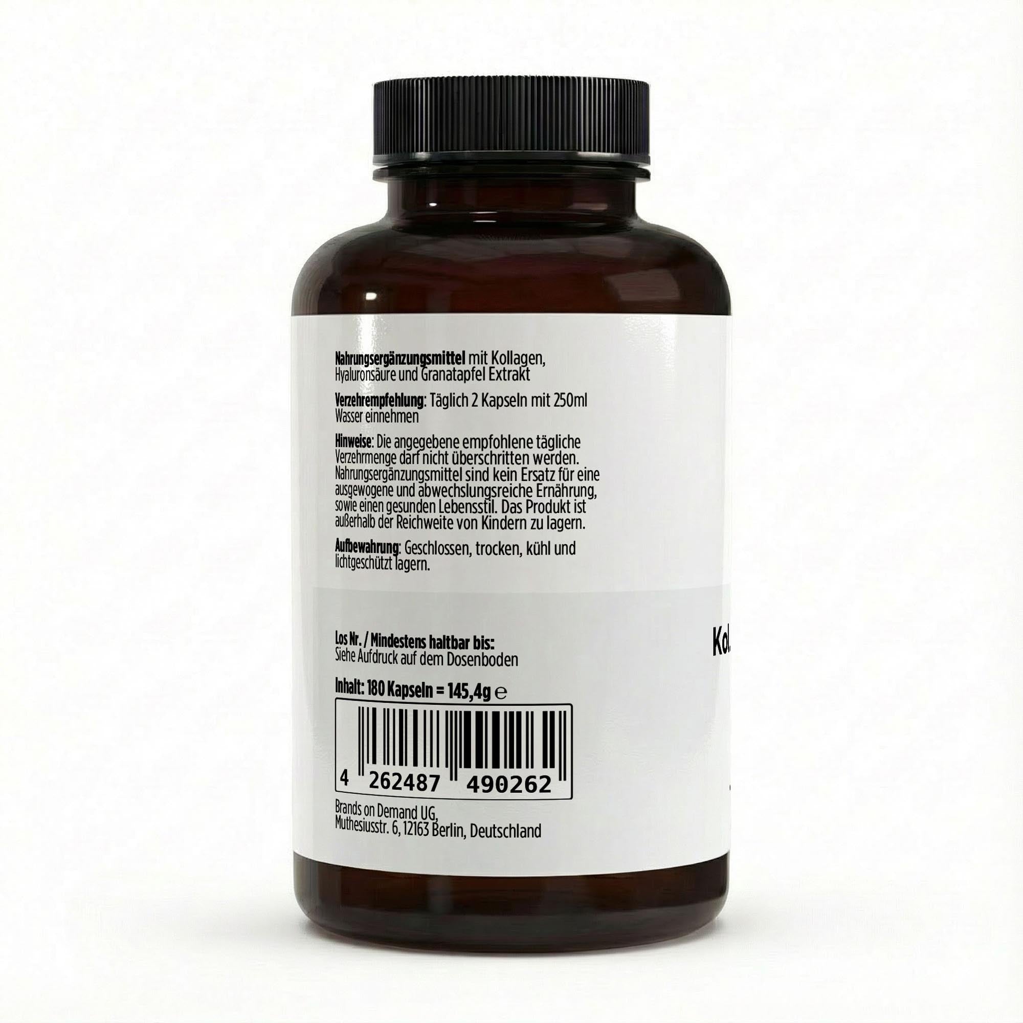 Hidrolizado de Colágeno Premium PLUS  - 180 Cápsulas