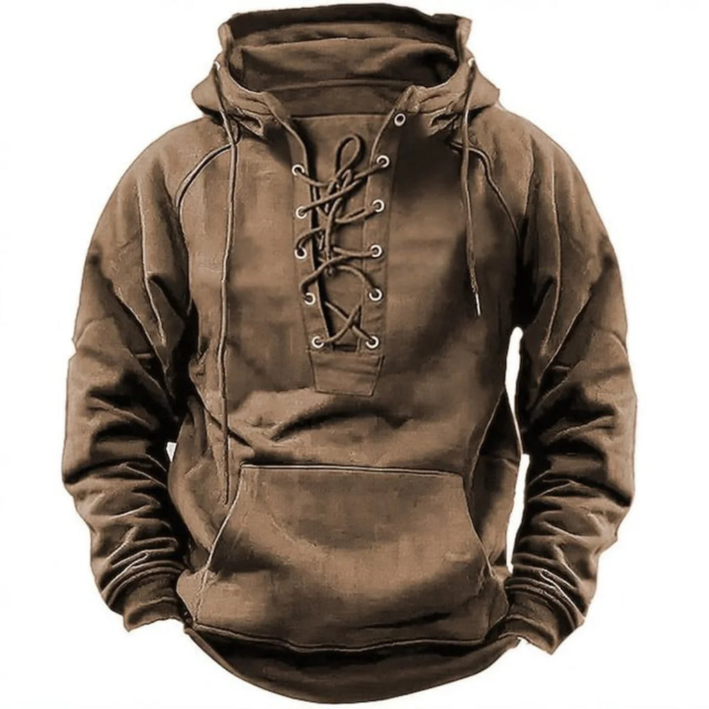 SUDADERA CON CAPUCHA BASICA PARA HOMBRE