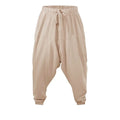 PANTALONES HAREM PARA HOMBRE,de algodon y lino con tiro bajo